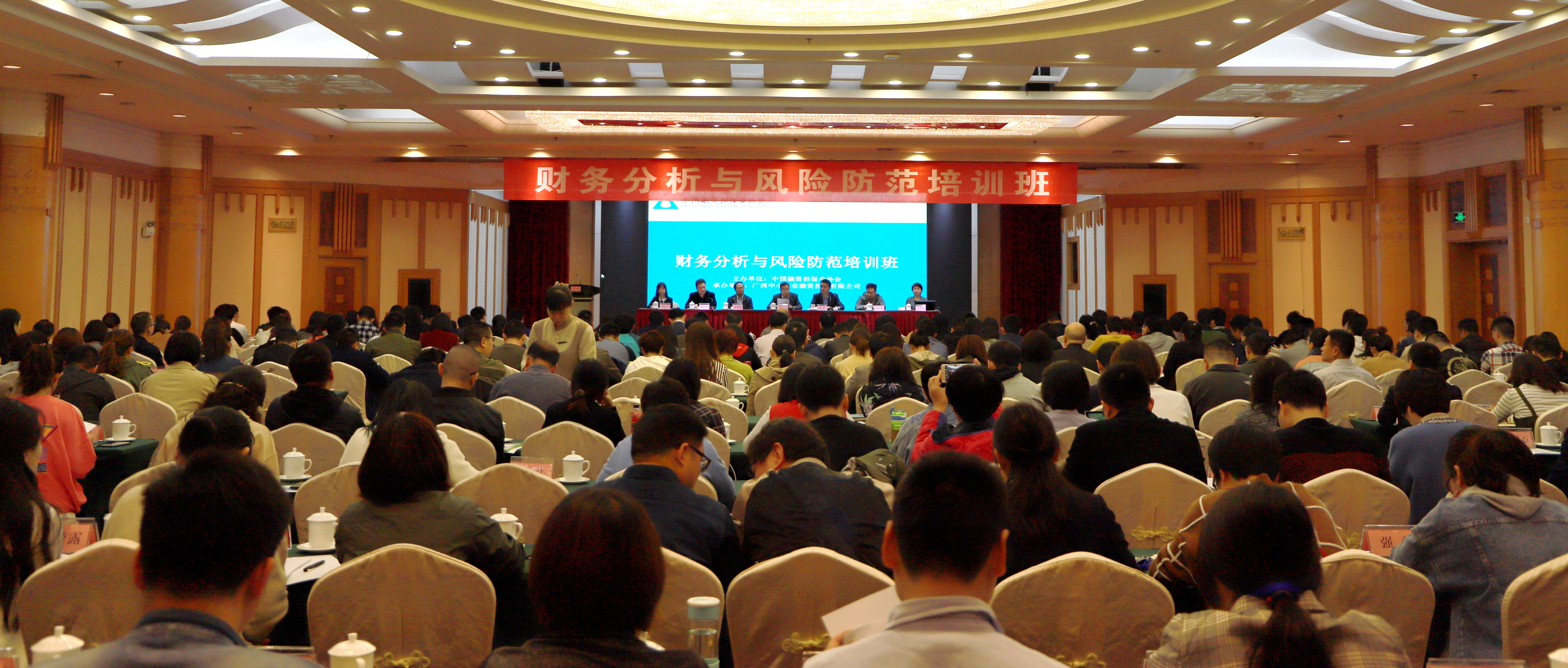 廣西中小企業(yè)融資擔保有限公司承辦中國融資擔保業(yè)協(xié)會財務分析與風險防范培訓班