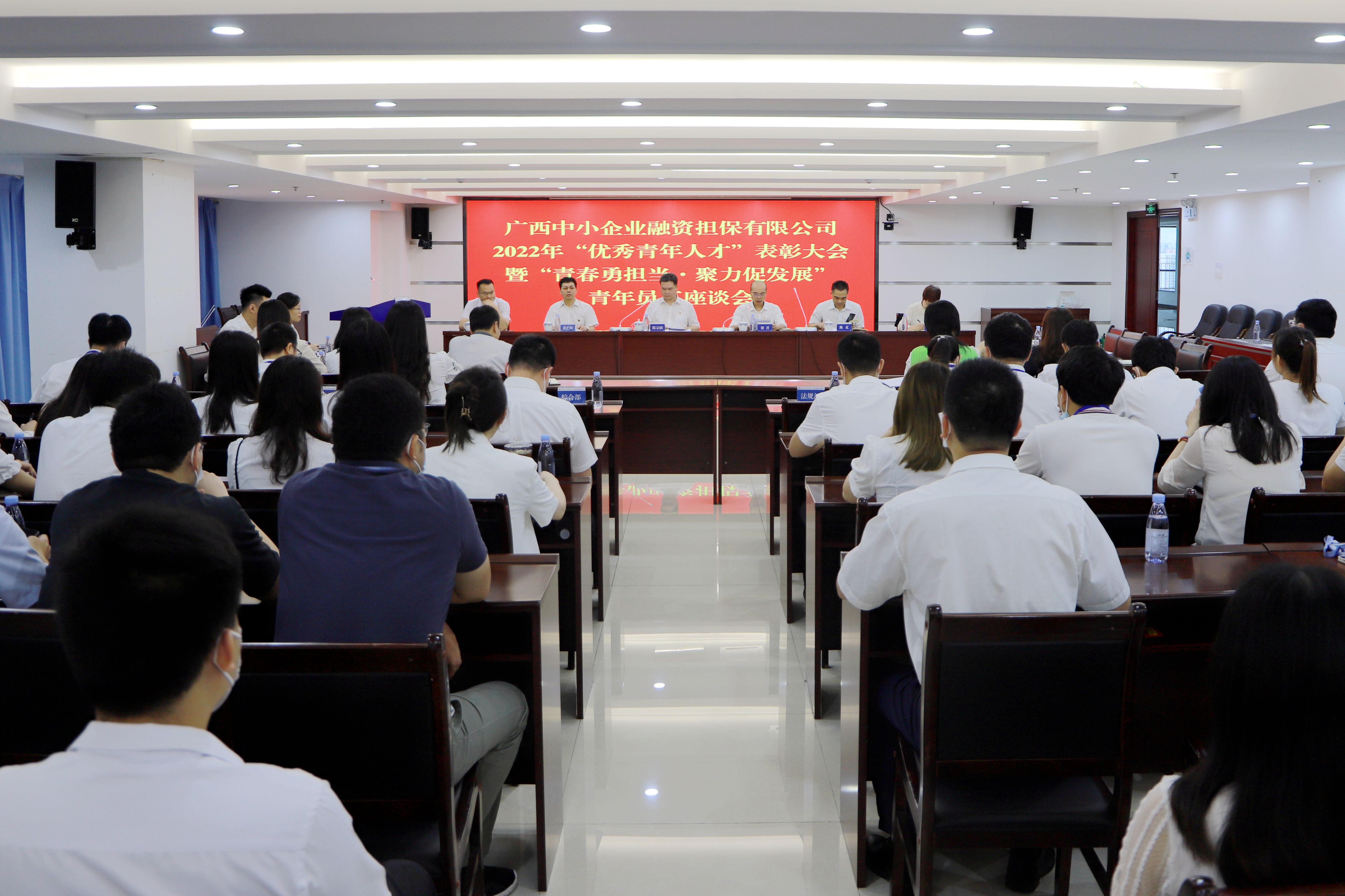 黨委書記講專題黨課，熱議建團百年有我！中小擔(dān)保召開“優(yōu)秀青年人才”表彰大會暨“青春勇?lián)?dāng) 聚力促發(fā)展”青年員工座談會